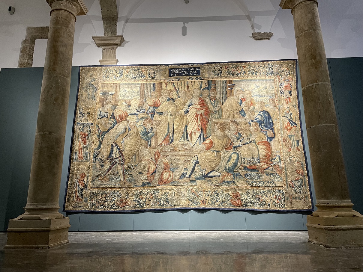 Qa Turismo Cultura Arte Il Grande Arazzo Seicentesco Ananias E